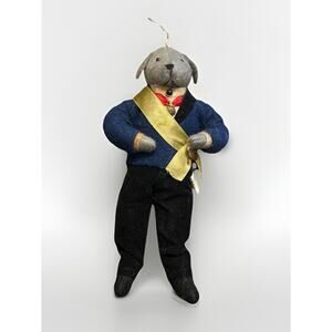 Heart Felts Midwest of Cannon Falls Christmas Ornament Barnaby The Royal Dog